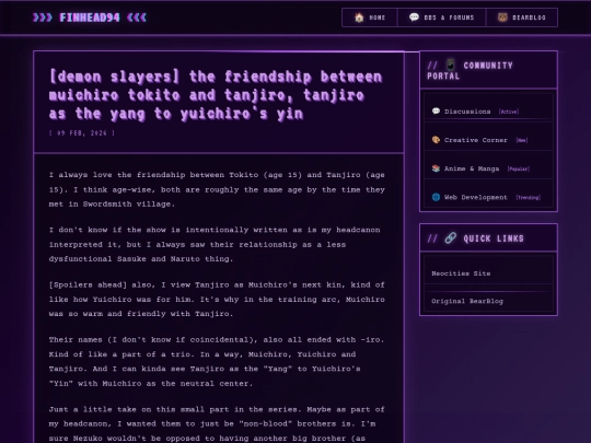 journals/demon-slayers-muichiro-tanjiro-friendship screenshot