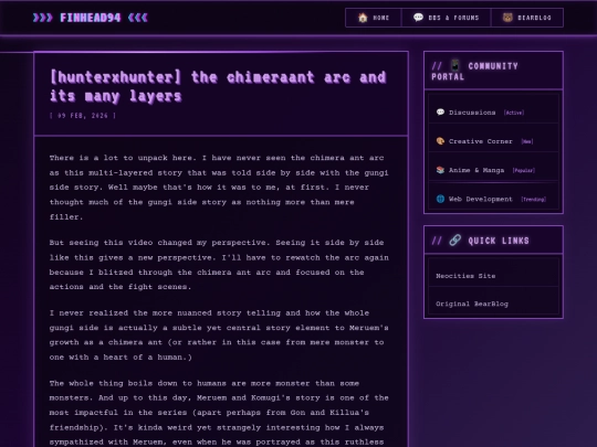journals/hunterxhunter-the-chimeraant-arc-and-its-many-layers screenshot
