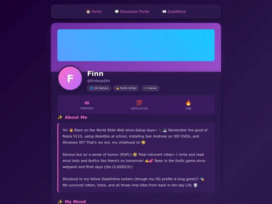 profile screenshot