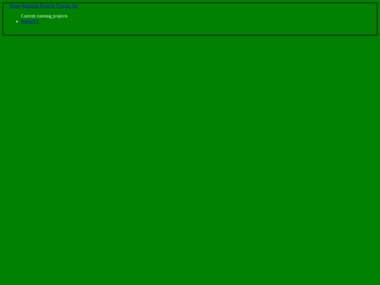 Running-Projects screenshot