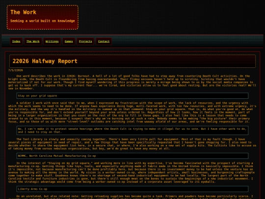 thework screenshot