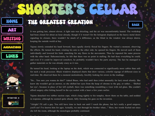 stories/greatest-creation screenshot