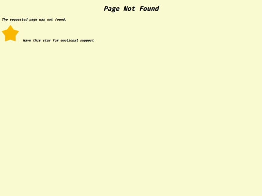 not_found screenshot