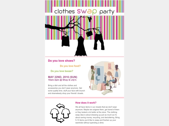 clothingswap screenshot