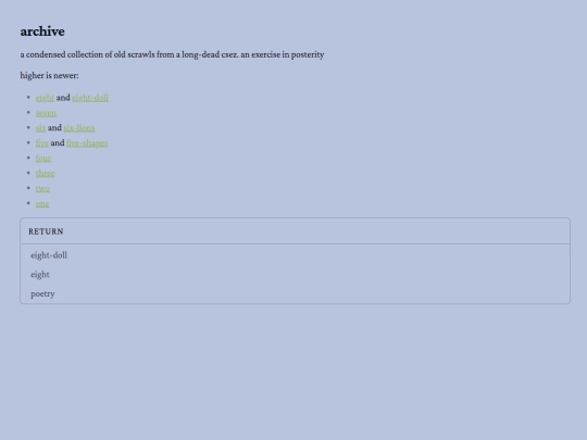 archive screenshot