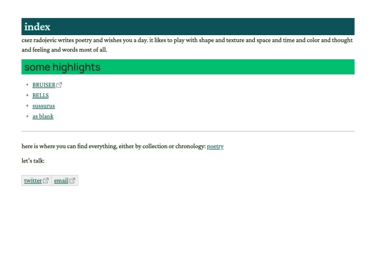 index screenshot