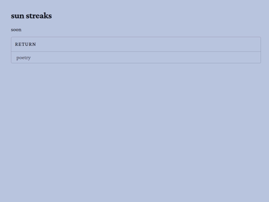 poetry/26-6/sun-streaks screenshot