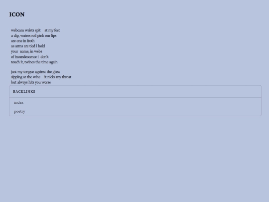 poetry/icon screenshot