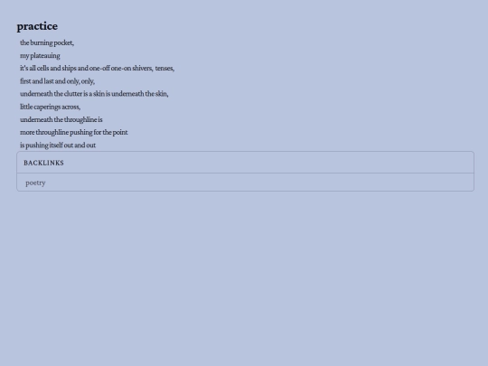 poetry/practice screenshot