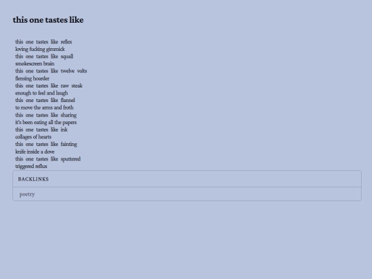 poetry/this-one-tastes-like screenshot