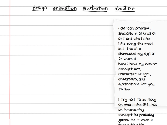 aboutme screenshot