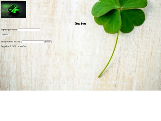 sorteo screenshot