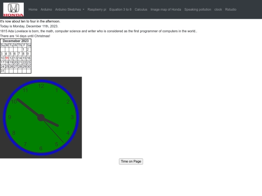 clock screenshot