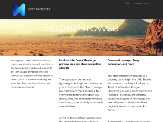 superbrowse screenshot