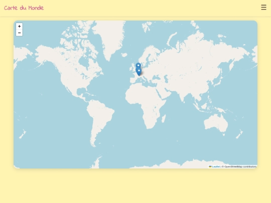 cartedumonde screenshot