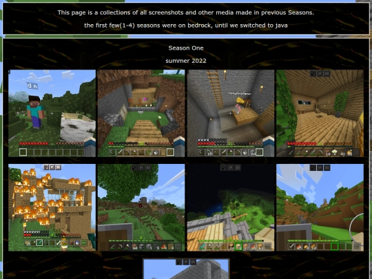 history screenshot