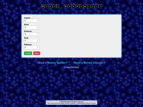 money_randomizer screenshot