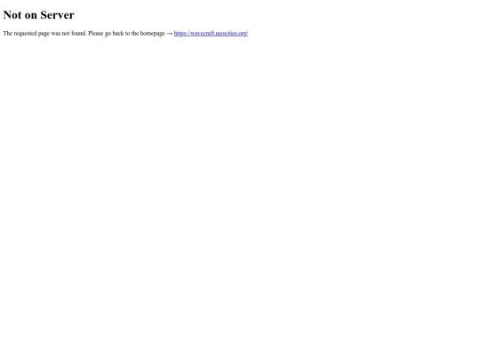 not_found screenshot