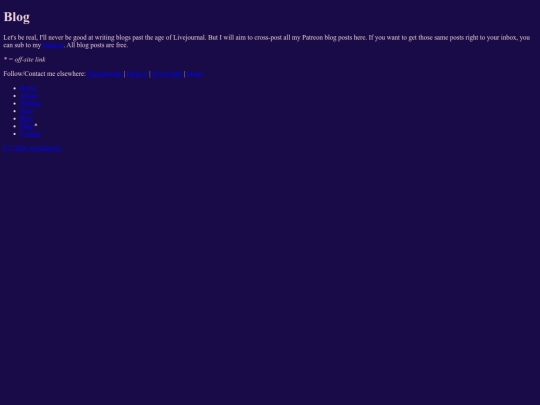 blog screenshot