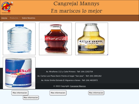bebidas screenshot