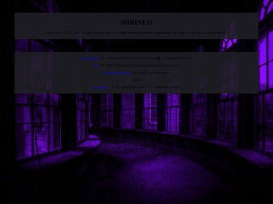 shrinedirectory screenshot