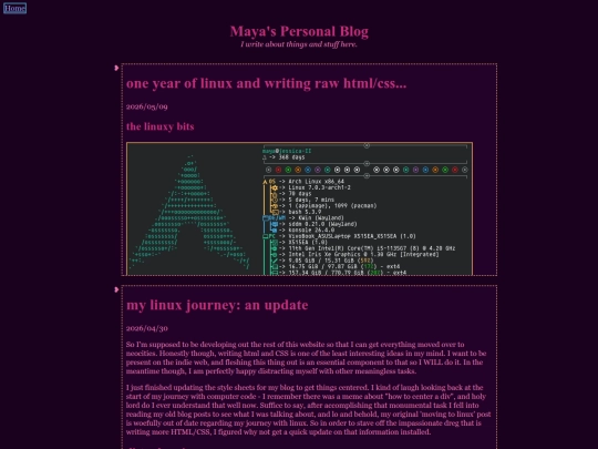 pages/blog screenshot