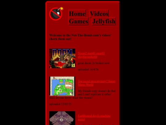 videos screenshot