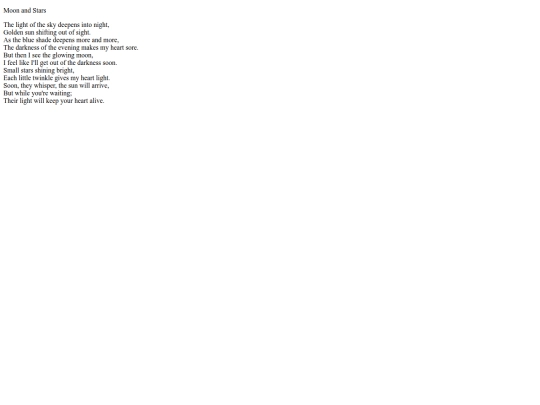 writings/moon and stars screenshot