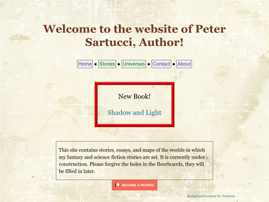 author screenshot