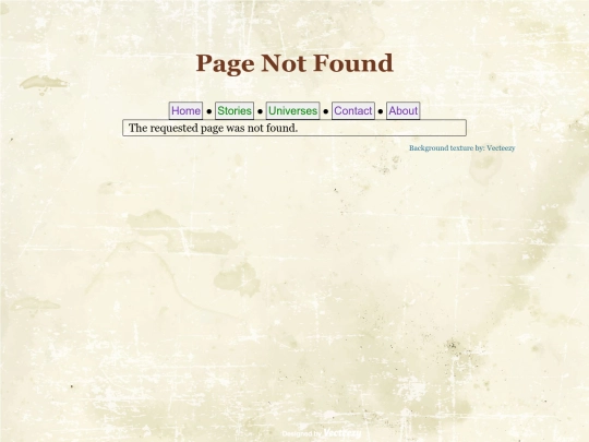 not_found screenshot