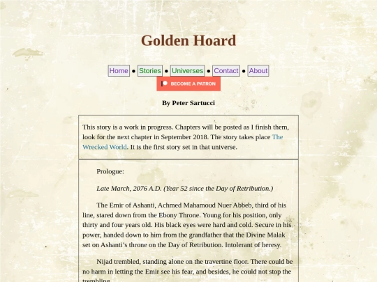 stories/goldenhoard screenshot