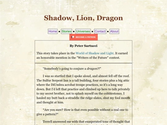 stories/shadowliondragon screenshot