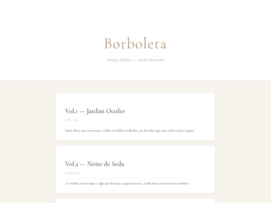 borboleta screenshot