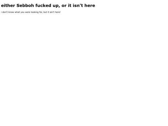 not_found screenshot