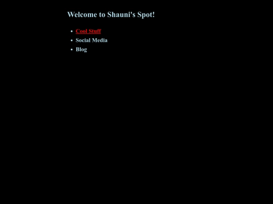 index screenshot