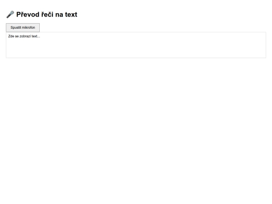 SpeechToText screenshot