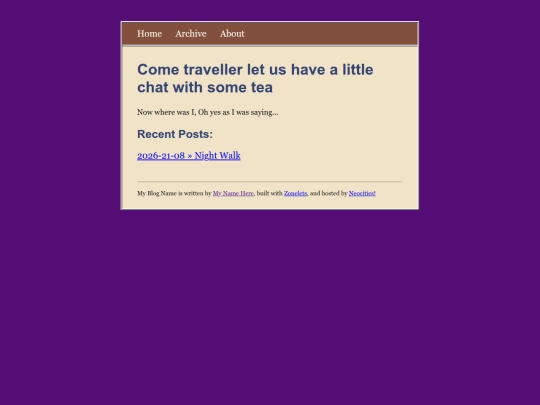 blog screenshot