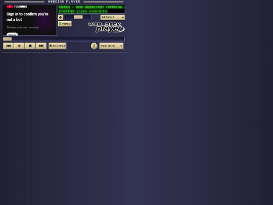 webdeck-player2/index2 screenshot