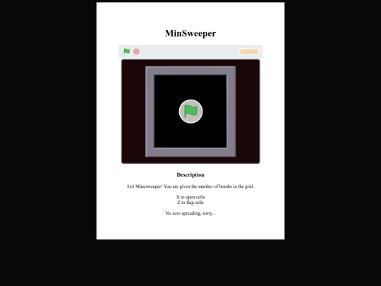 minesweeper screenshot