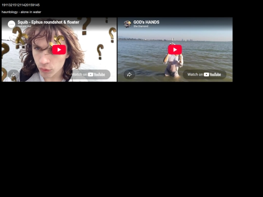 hauntologyaloneinwater screenshot