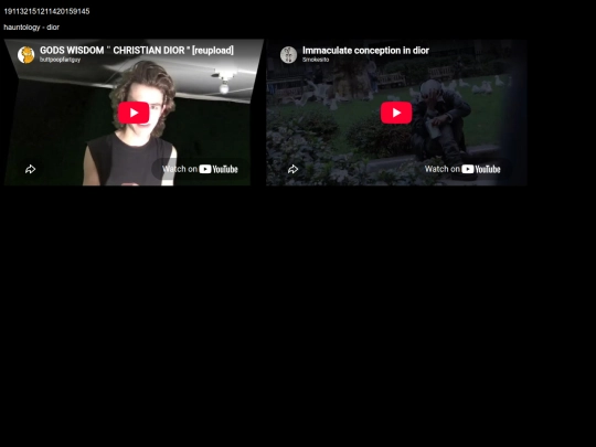 hauntologydior screenshot