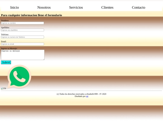 PAGINA WEB GRUPAL/Direccion screenshot