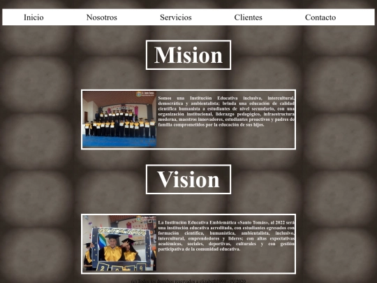 PAGINA WEB GRUPAL/Mision screenshot