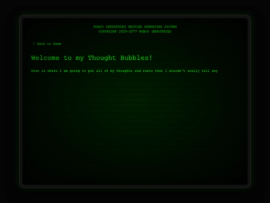 MyThoughts/ThoughtBubbleIndex screenshot