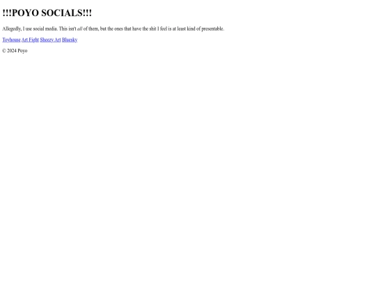 socials screenshot