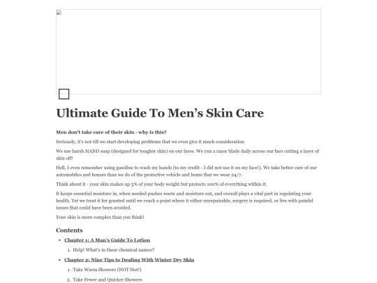 Ultimate Guide To Men’s Skin Care 319971c045fa4b028f2fd458fbd00d9d screenshot