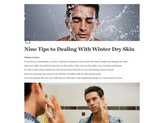 images/Nine Tips to Dealing With Winter Dry Skin ca1a6d60aa0d4cc48cf34c69aed6fba4 screenshot