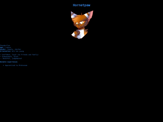 Jax's characters/Hornetkit screenshot