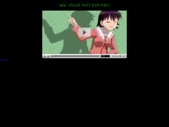 not_found screenshot