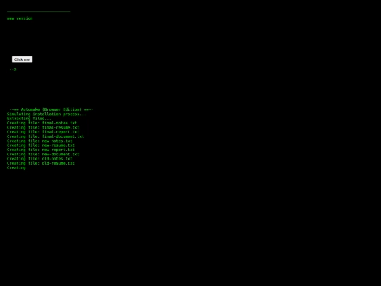 automake3 screenshot